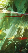 画师LM7系列作品-动漫武士，未来战士主题