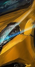 画师LM7系列作品-动漫武士，未来战士主题