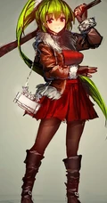 画师LM7系列作品-动漫武士，未来战士主题