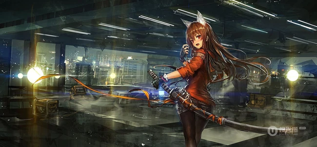 画师LM7系列作品-动漫武士，未来战士主题