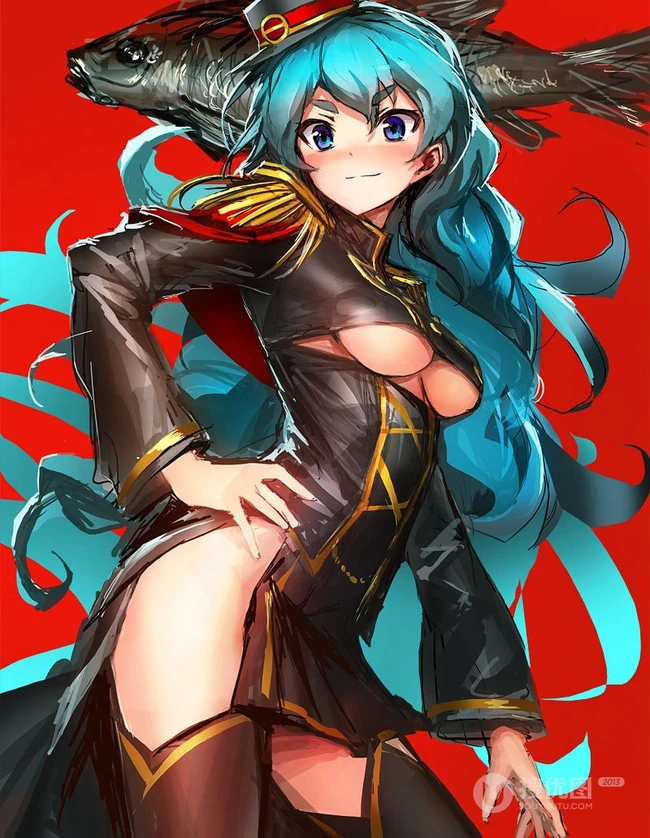 画师LM7系列作品-动漫武士，未来战士主题