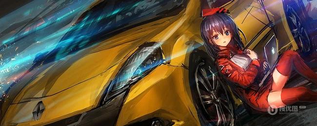 画师LM7系列作品-动漫武士，未来战士主题