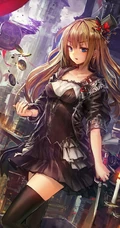 画师LM7系列作品-动漫武士，未来战士主题