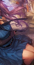 日风和风动漫女生，画师LM7油彩风格的漫画鉴赏