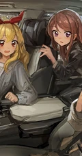 日风和风动漫女生，画师LM7油彩风格的漫画鉴赏