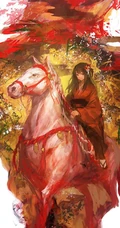 日风和风动漫女生，画师LM7油彩风格的漫画鉴赏