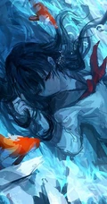 日风和风动漫女生，画师LM7油彩风格的漫画鉴赏
