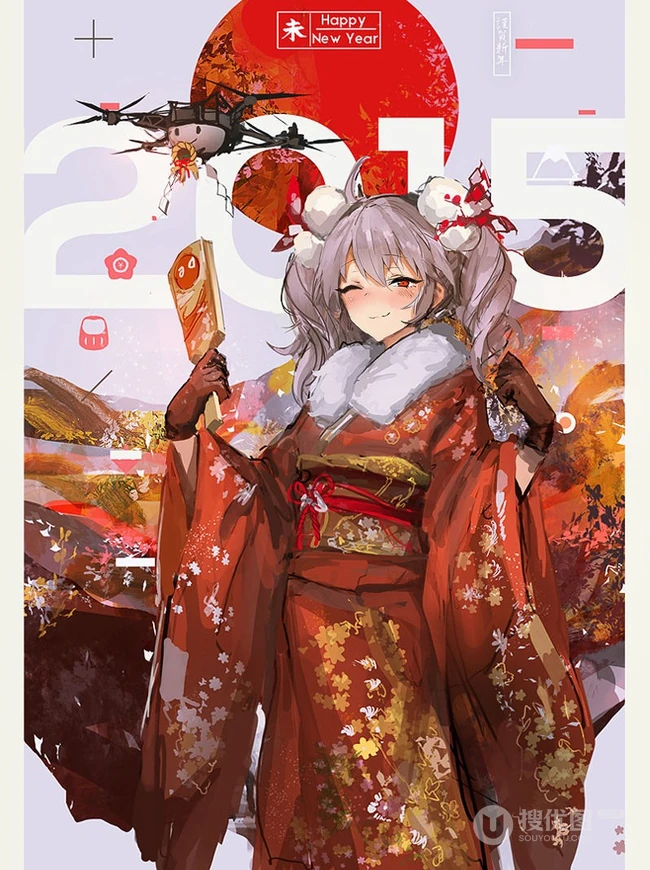 日风和风动漫女生，画师LM7油彩风格的漫画鉴赏