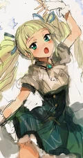 日风和风动漫女生，画师LM7油彩风格的漫画鉴赏