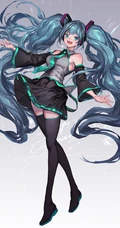和风长发动漫女生，类似油画绘制的动漫女生图片