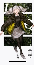 和风长发动漫女生，类似油画绘制的动漫女生图片