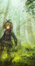 唯美的森林，公路，P站热门画师LM7笔下的场景漫画