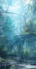 唯美的森林，公路，P站热门画师LM7笔下的场景漫画