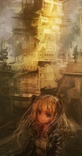 唯美的森林，公路，P站热门画师LM7笔下的场景漫画