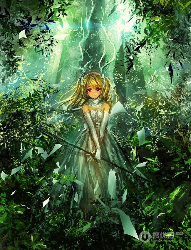 唯美的森林，公路，P站热门画师LM7笔下的场景漫画