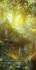 唯美的森林，公路，P站热门画师LM7笔下的场景漫画