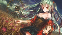 LM7画师的漫画作品壁纸，油彩线条画风唯美的漫画壁纸