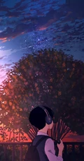 帅气的短发动漫男孩，唯美的日系画风动漫壁纸