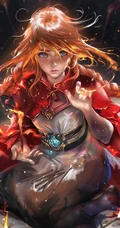日本漫画人气女角色唯美画作鉴赏，画师Sakimichan