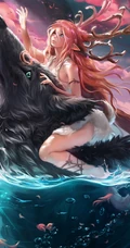 加拿大女画师Sakimichan笔下的奇幻神话人物场景图片