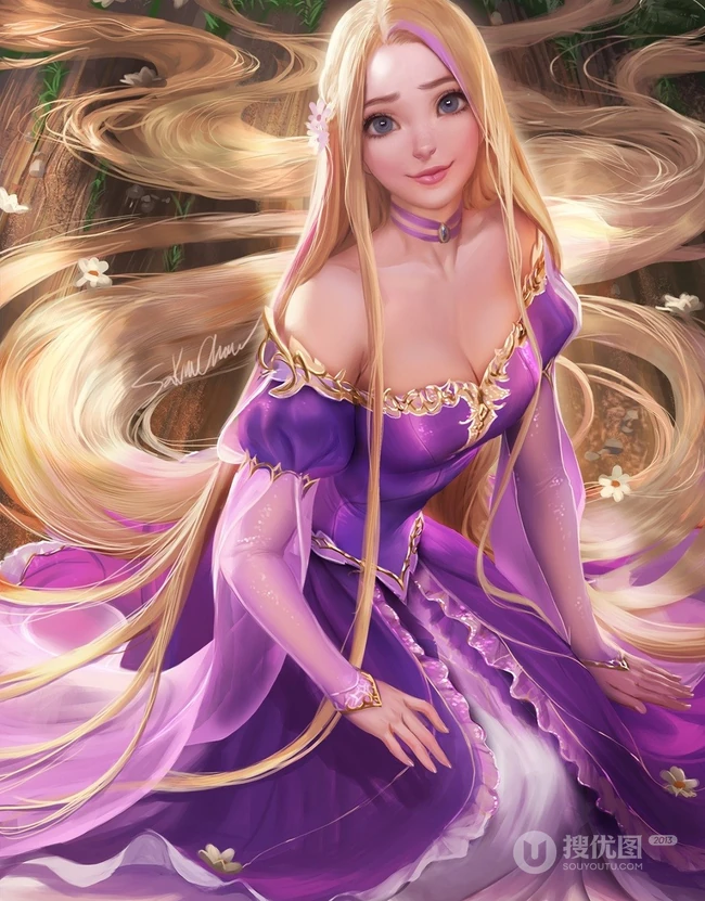加拿大女画师Sakimichan笔下的奇幻神话人物场景图片