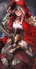 当小红帽变成佩剑骑士画师Sakimichan颠覆传统的奇幻漫画作品