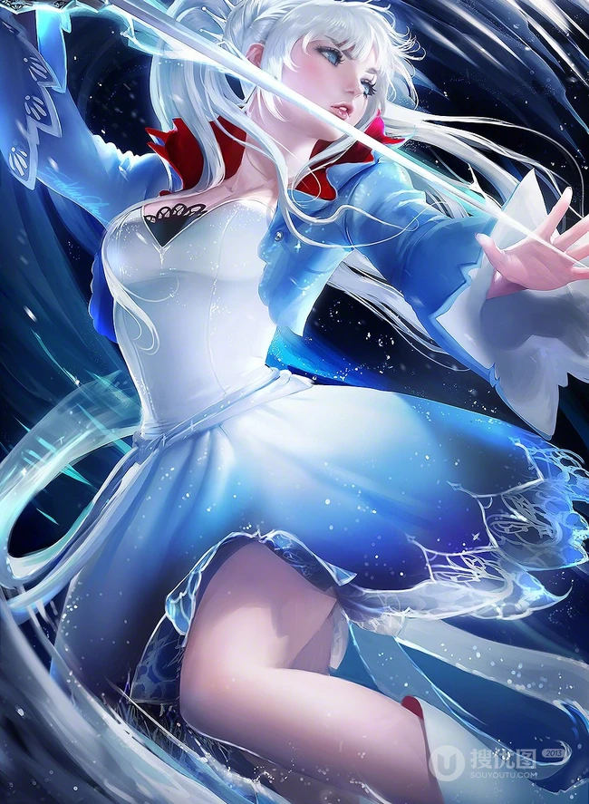 当小红帽变成佩剑骑士画师Sakimichan颠覆传统的奇幻漫画作品