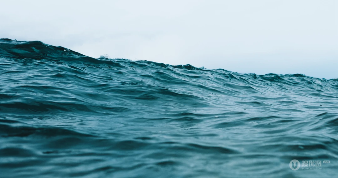 蔚蓝的大海电脑壁纸，一望无际心旷神怡的大海
