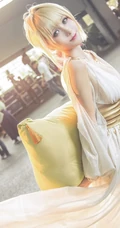 气质cos女生，国内模特夏美酱cos系列写真，现场照片图集