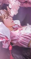 气质cos女生，国内模特夏美酱cos系列写真，现场照片图集