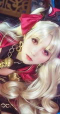 气质cos女生，国内模特夏美酱cos系列写真，现场照片图集