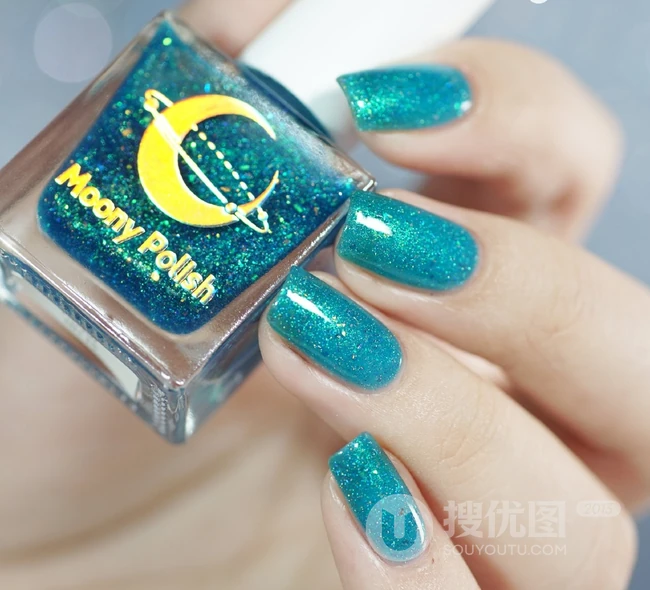 水果柠檬彩虹美甲效果图片 第4张