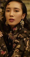 王紫璇个性复古上海滩风格杂志写真美图
