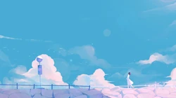 二次元，唯美梦幻的，插画，创意等好看的桌面壁纸图片