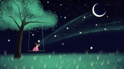 二次元，唯美梦幻的，插画，创意等好看的桌面壁纸图片