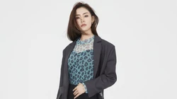 国民女神张天爱高冷性感酷爽写真桌面壁纸图片