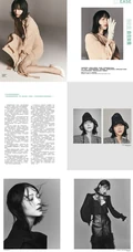 女明星何杜娟&ldquo;自在如我&rdquo;主题杂志个性秋装写真图集