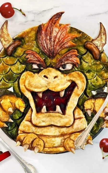 富有创意的美食拼盘画，吃的东西也可以这么艺术