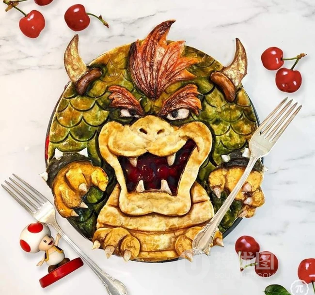 富有创意的美食拼盘画，吃的东西也可以这么艺术 第1张