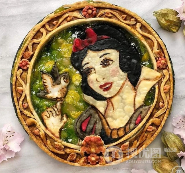 富有创意的美食拼盘画，吃的东西也可以这么艺术 第4张