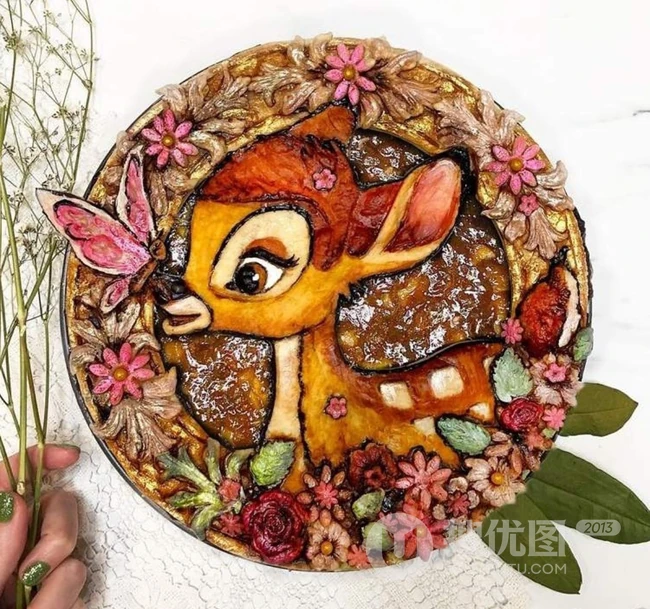 富有创意的美食拼盘画，吃的东西也可以这么艺术 第8张
