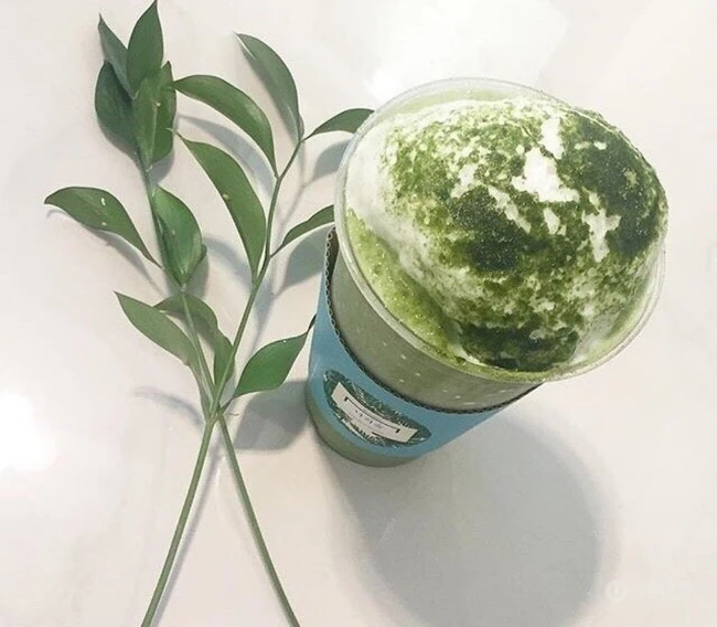 绿色的美食图片，抹茶绿美食 第9张