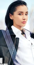 baby最新秋季电子刊写真封面，解锁机车女孩酷美新时尚