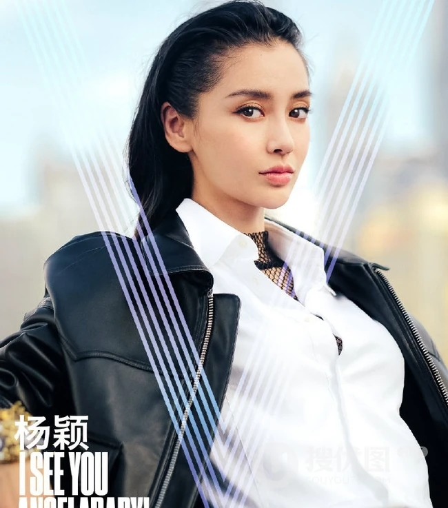 baby最新秋季电子刊写真封面，解锁机车女孩酷美新时尚