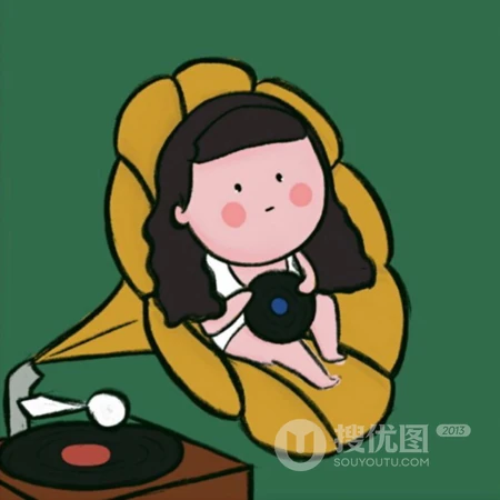 小眼睛圆脸萌娃的可爱QQ头像下载