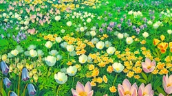 宫崎骏笔下的唯美梦幻动漫场景桌面图片
