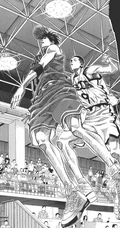 漫画《灌篮高手》高清篮球场竞技黑白插画图片