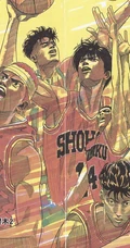 80后回忆&ldquo;灌篮高手&rdquo;彩绘插画图片