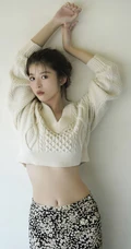 清纯与气质兼具，女生模特马场富美加写真，生活照图片集