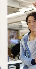 香港明星郑伊健牛仔上衣餐厅写真帅照